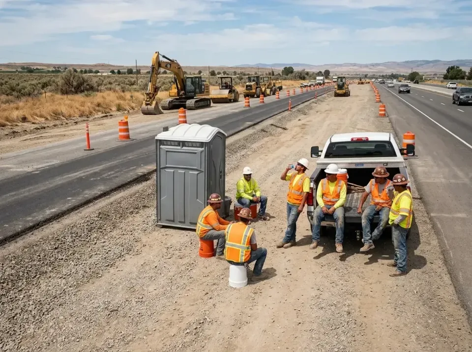 highway-road-construction-crew-007 — frequently asked questions, Porta Potty and Restroom Rentals in Campbell, OH